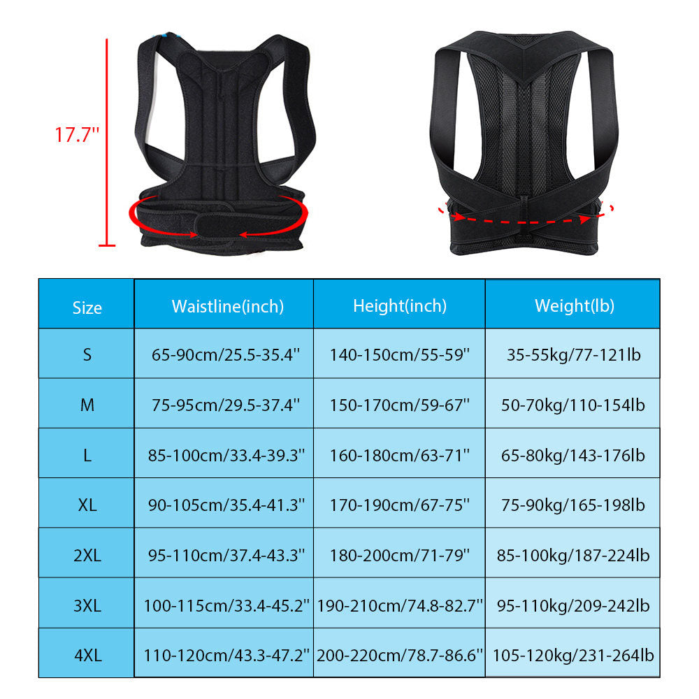 Back Posture Corrector Brace