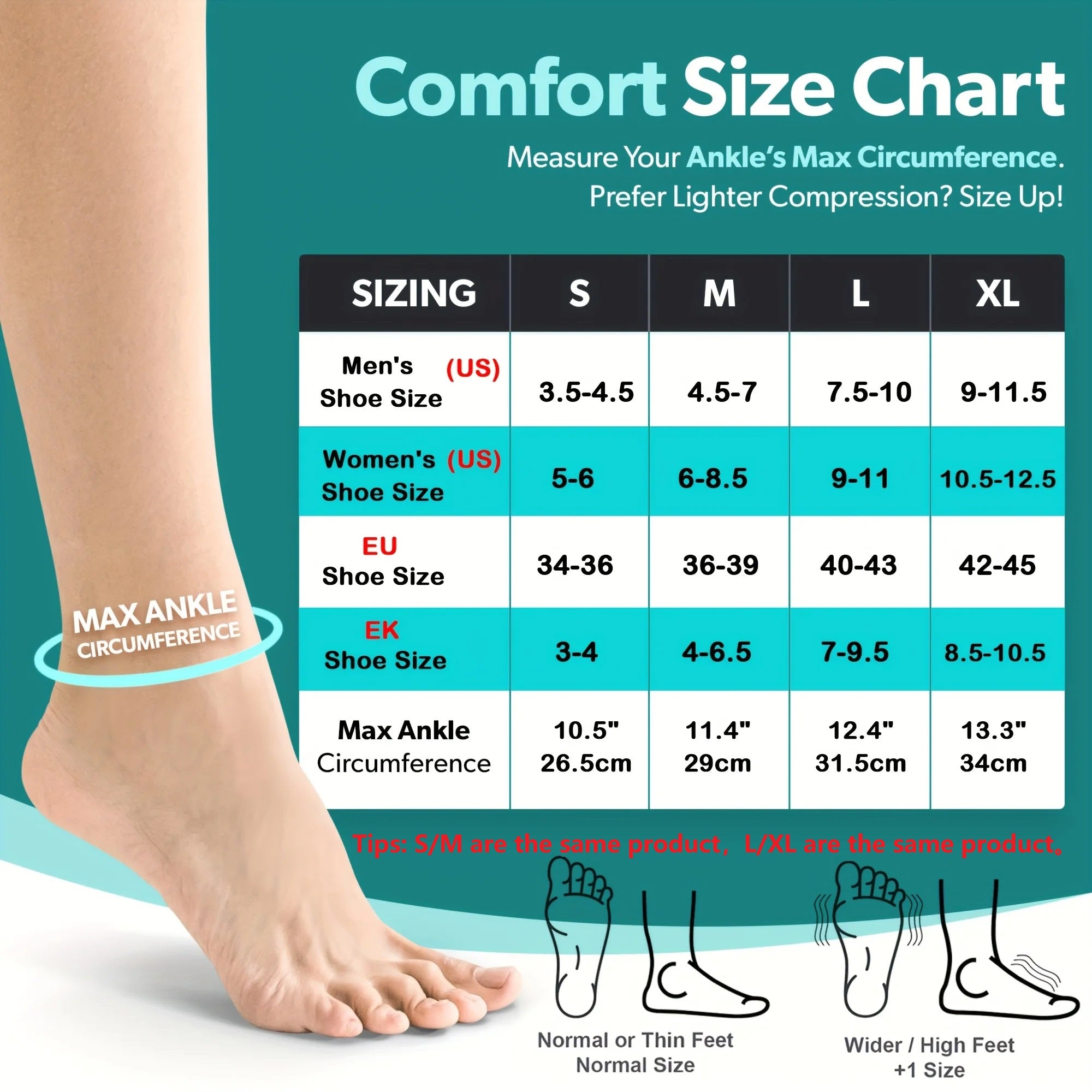 Ankle Compression Socks